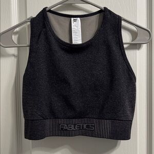 Fabletics NWT Seamless Sport Stripe Bra